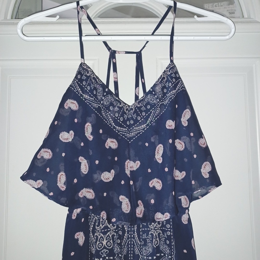 Princess Vera Wang Spaghetti Strap Empire Style Lined, Maxi Dress Whimsical XS